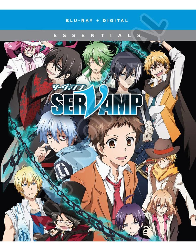 Servamp Season 1 Essentials Blu Ray Collectors Anime Llc