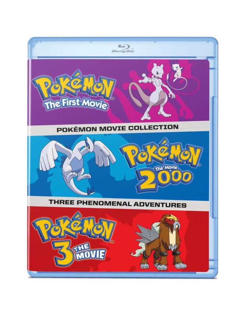 Viz Media Pokemon Movies 1-3 Blu-Ray