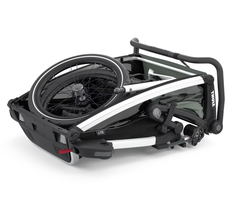 Chariot Lite 2-Seat Multisport Bike Trailer Agave Green