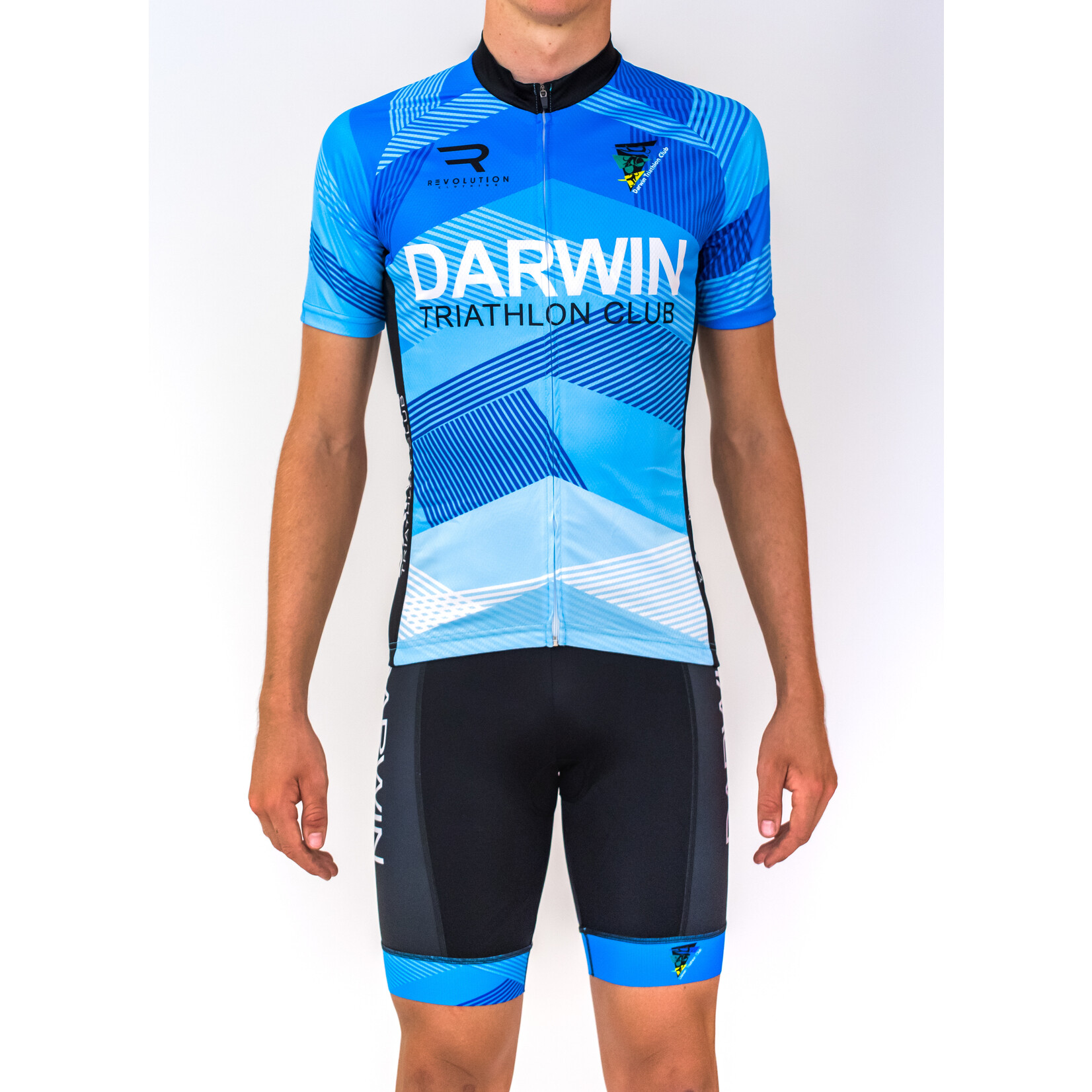 Revolution Clothing Unisex Darwin Tri Club Cycling Jersey