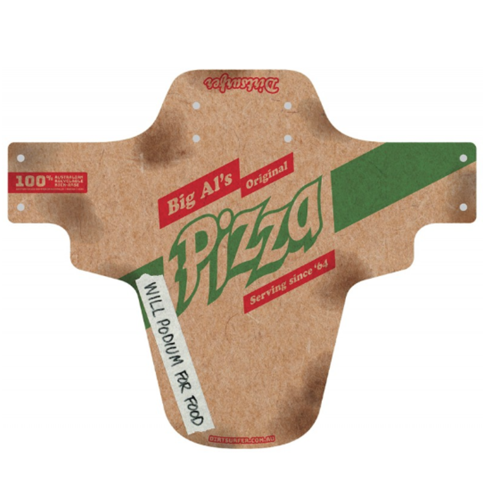 Dirtsurfer Dirtsurfer Pizza Box Pro Mudguard MTB