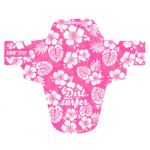 Dirtsurfer Hawaii Mudguard MTB Pink