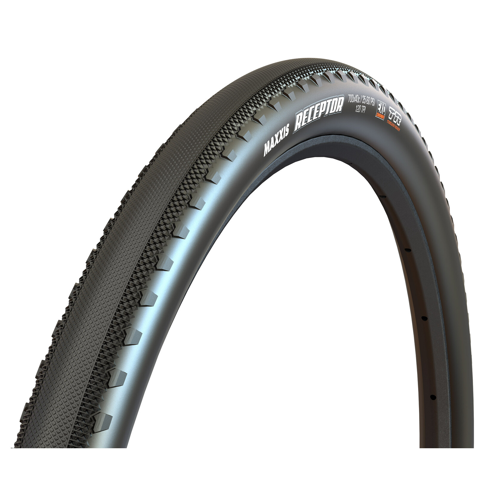 Maxxis MAXXIS RECEPTOR - 700 X 40 FOLDING 120TPI EXO TR