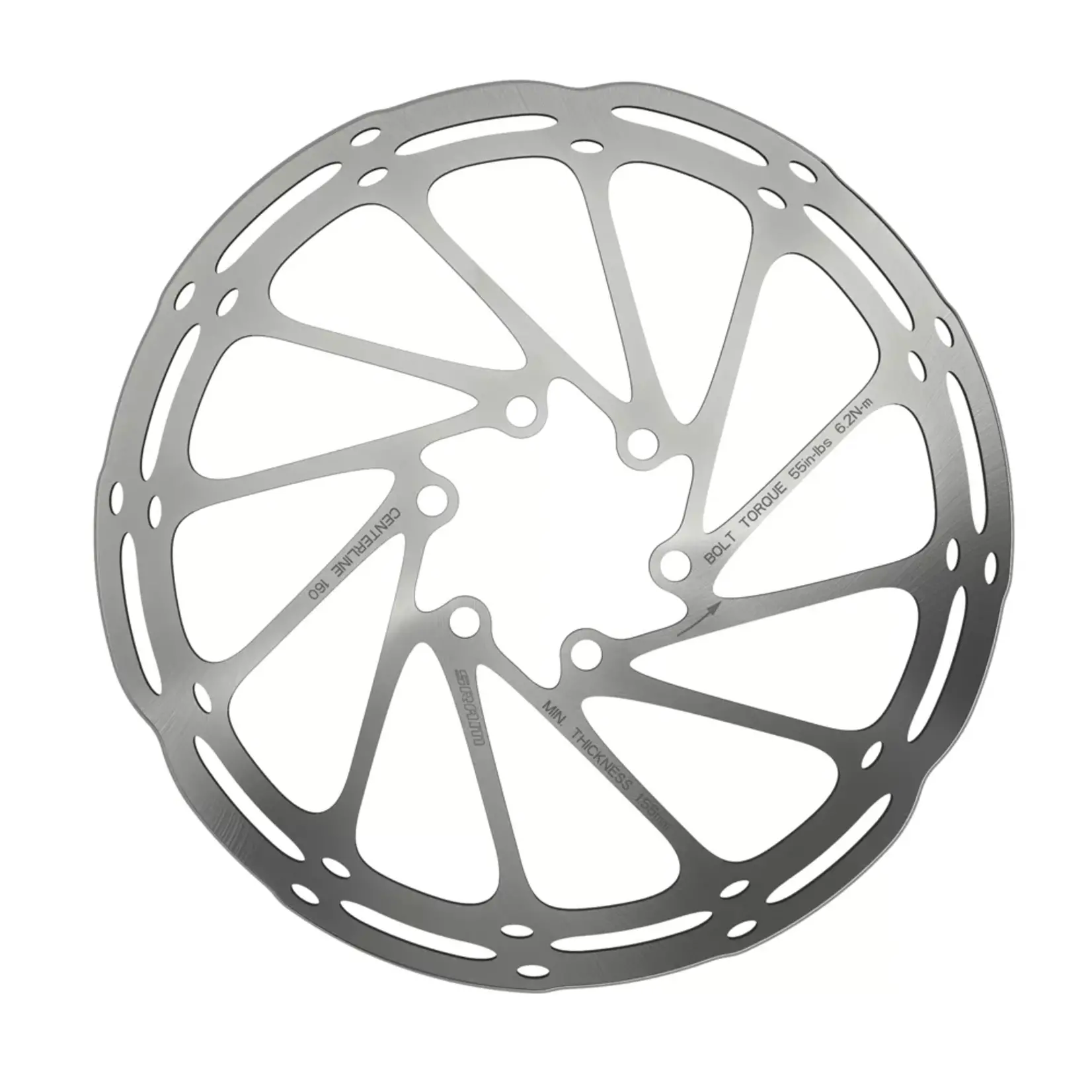 SRAM SRAM Centreline 6 Bolt Disc Brake Rotor 180mm