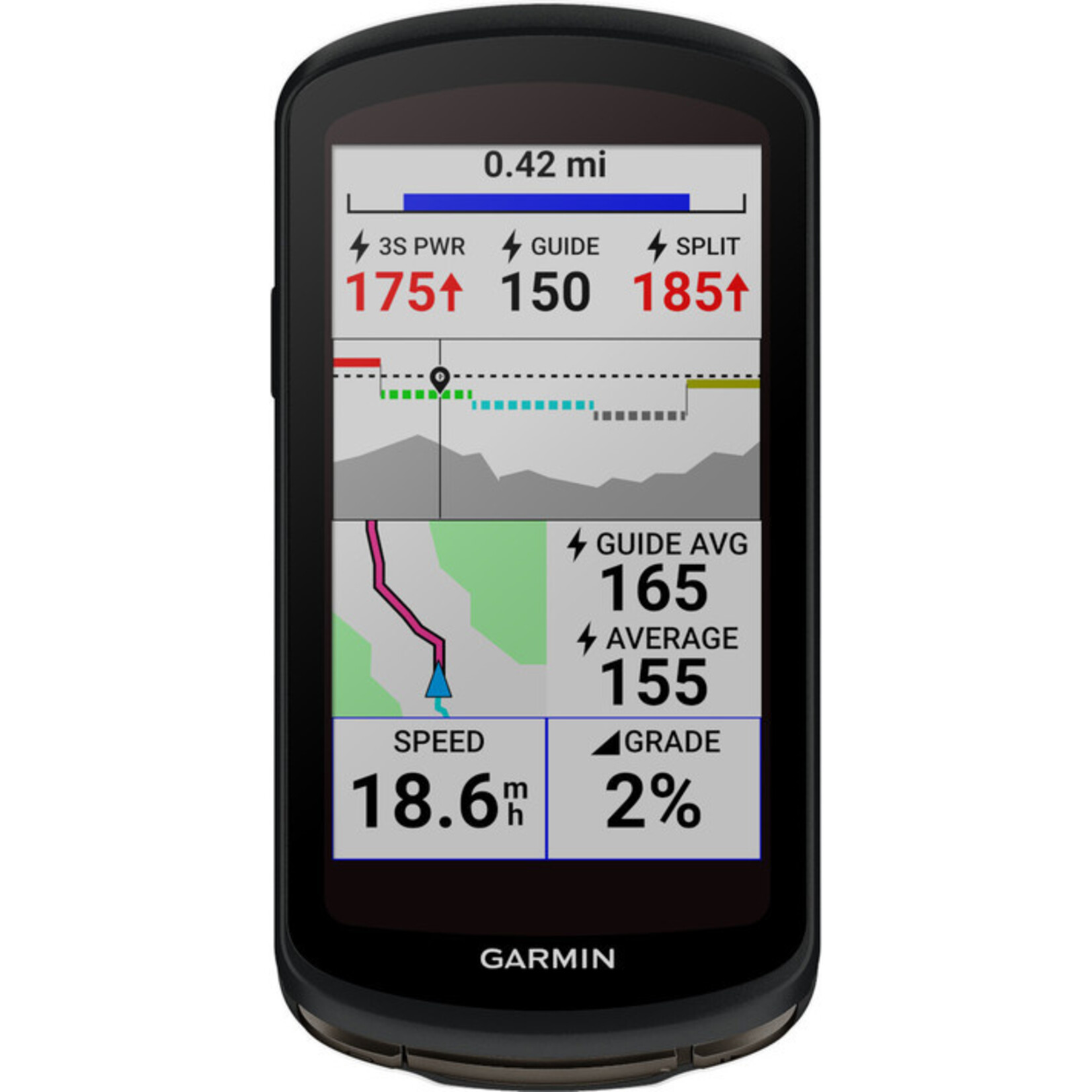 Garmin Edge 1040 Solar, Device Only GPS Bike Computer