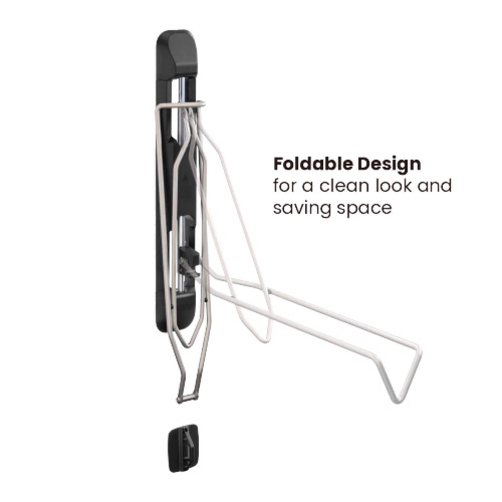 BIKE RAKZ EZI FOLD Small <2.1" Wall-mounted Bike Rack