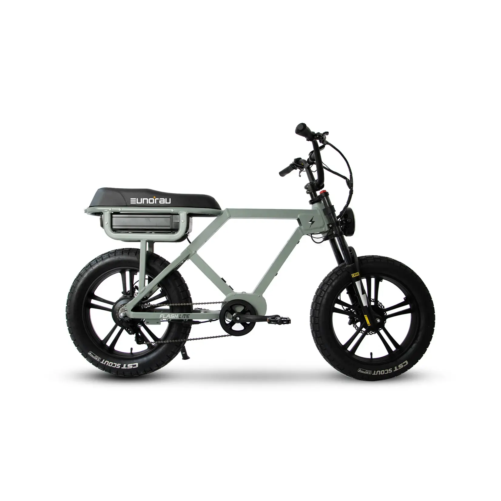 EUNORAU Eunorau FLASH 1.0 - Lunar Dust (Free fenders kit, Foot pegs & Rack)