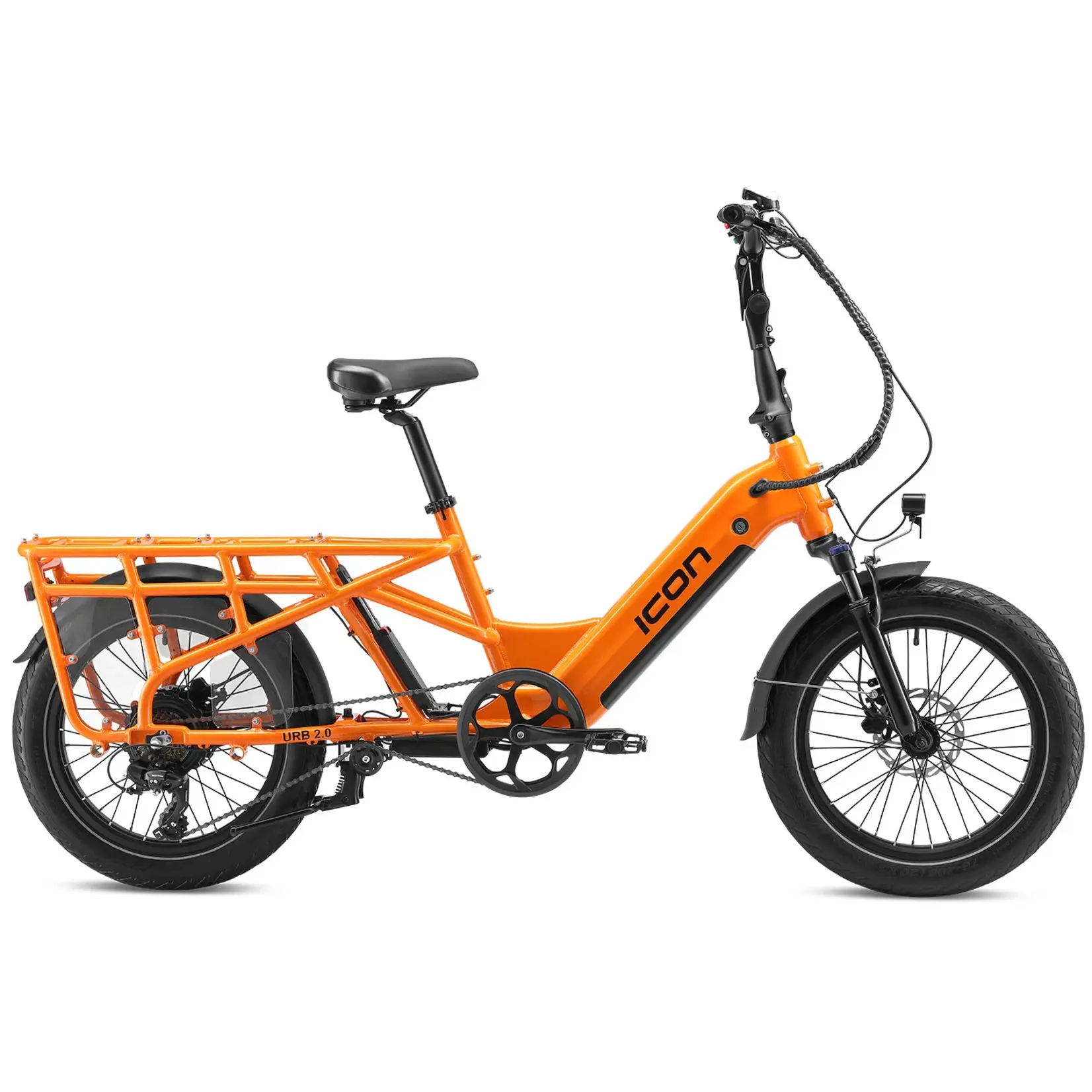 XDS Icon URB 2.0 Cargo E-Bike Tangerine