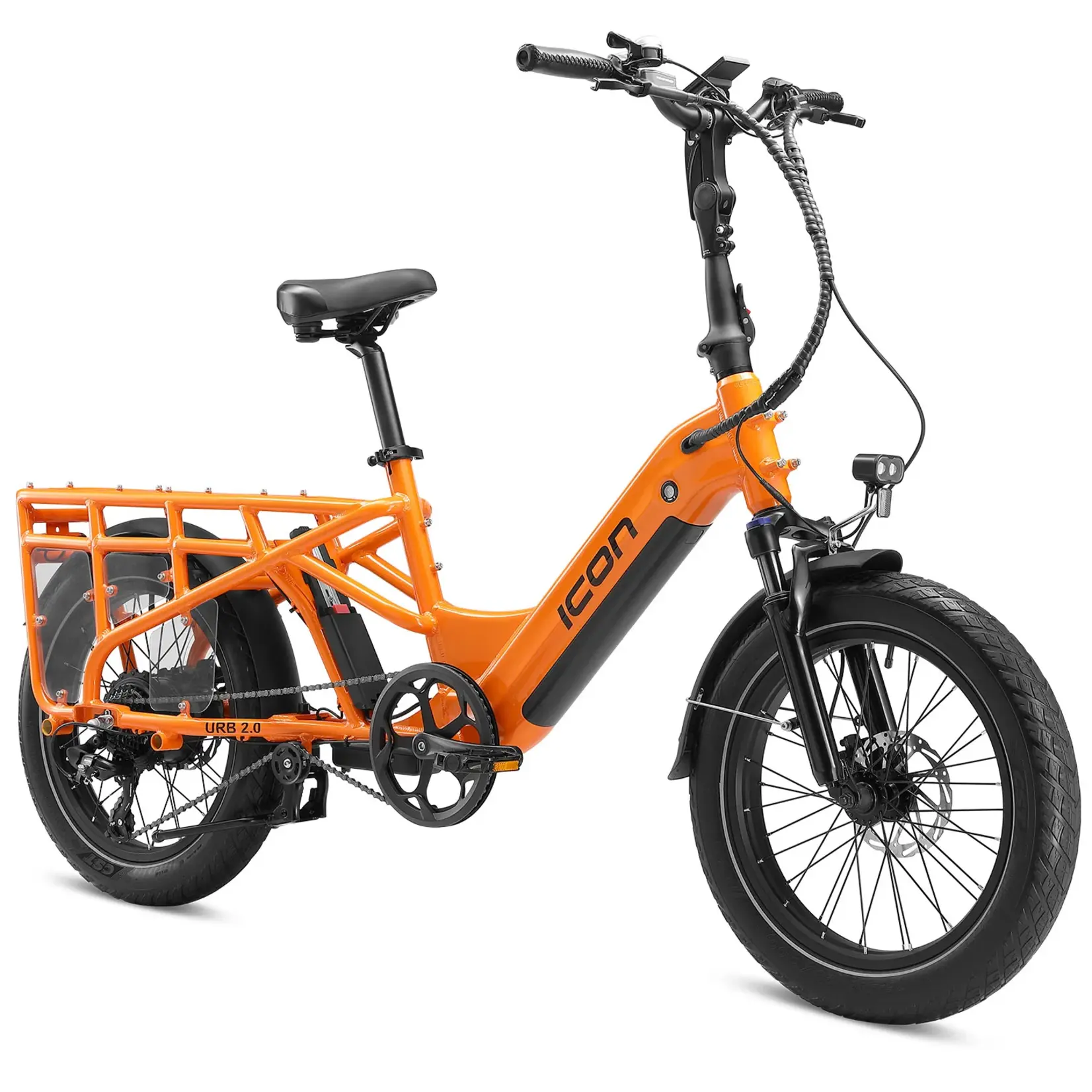 XDS Icon URB 2.0 Cargo E-Bike Tangerine
