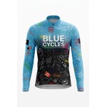 Revolution Clothing Blue Cycles NT Time Cycling Jersey – Long-Sleeve Unisex (Arrival July)