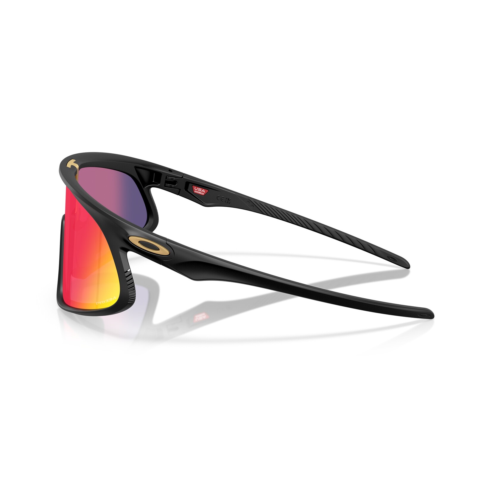 Oakley Oakley RSLV Sunglasses – Matte Black / Prizm Road