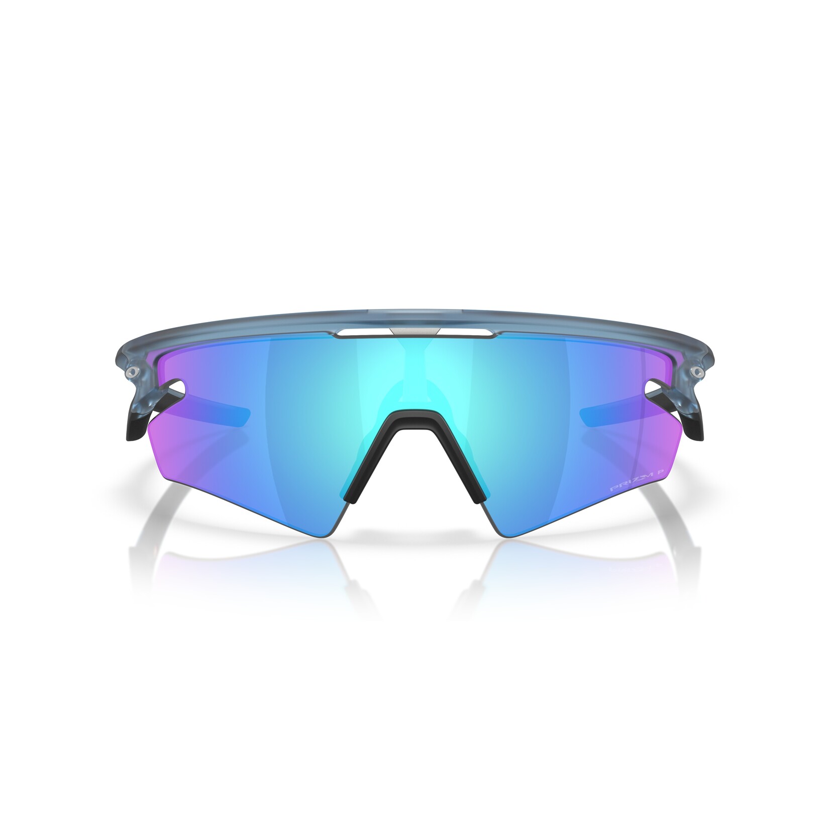 Oakley Oakley Sphaera™ Slash Sunglasses – Matte Transparent Stonewash / Prizm Sapphire