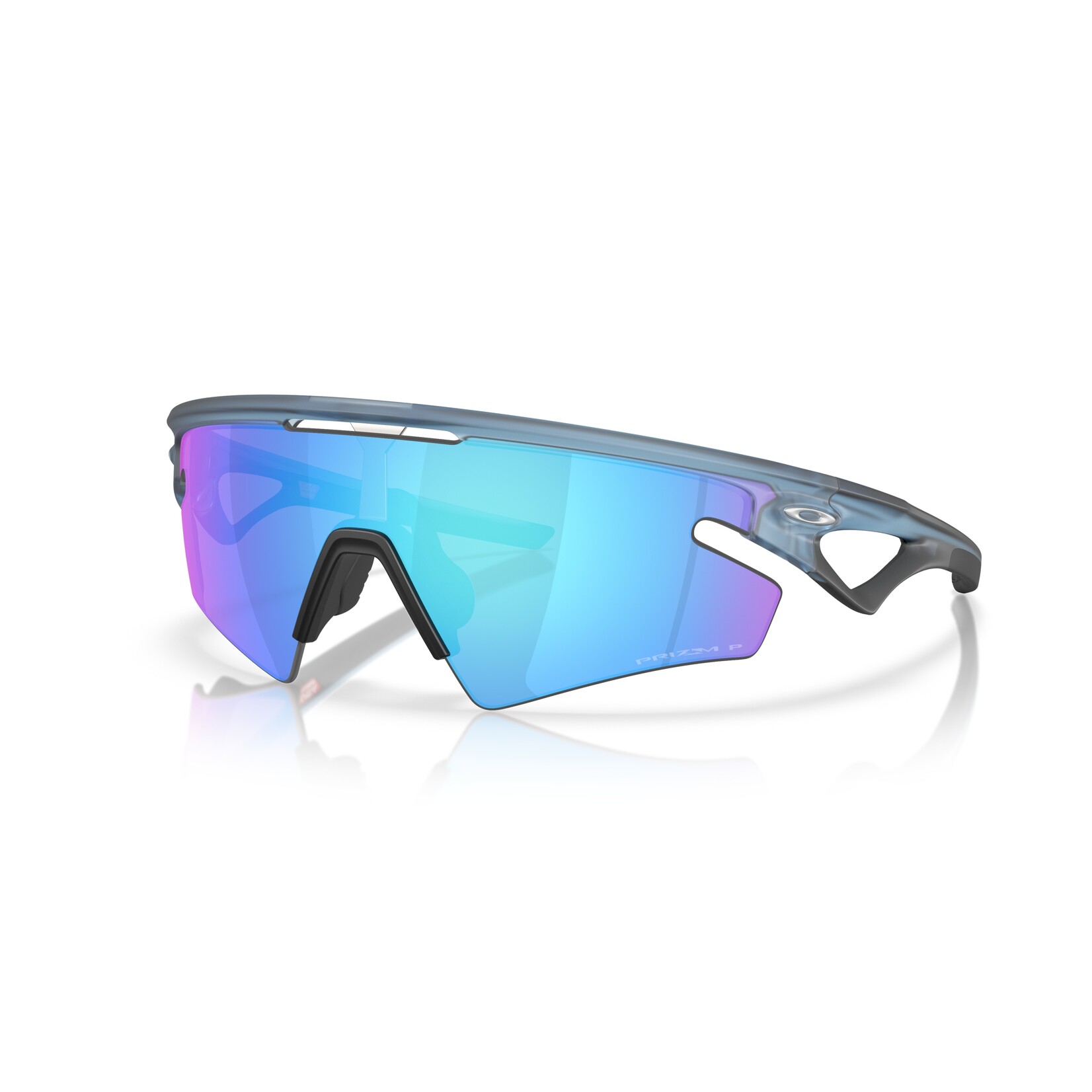 Oakley Oakley Sphaera™ Slash Sunglasses – Matte Transparent Stonewash / Prizm Sapphire