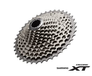 Shimano Cs M8000 Cassette 11 42 Xt 11 Speed Blue Cycles Blue