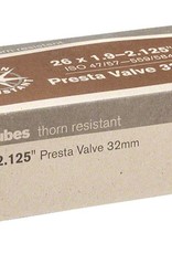 Q-Tubes Q-Tubes Thorn Resistant 26" x 1.9-2.125"  32mm Presta Valve Tube 536g