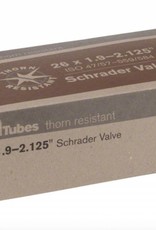 Q-Tubes Q-Tubes Thorn Resistant 26" x 1.9-2.125" Schrader Valve Tube 642g