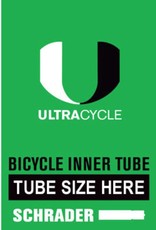 ULTRACYCLE UC 24X1.5-1.75 TUBE, Shrader Valve, inner tube