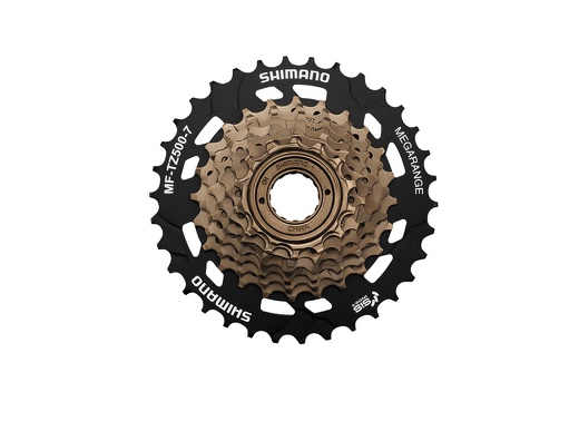 Grens Stemmen opgroeien SHIMANO MULTIPLE FREEWHEEL SPROCKET, MF-TZ500-7,7-SPEED,  14-16-18-20-22-24-34T - REV Endurance Sports