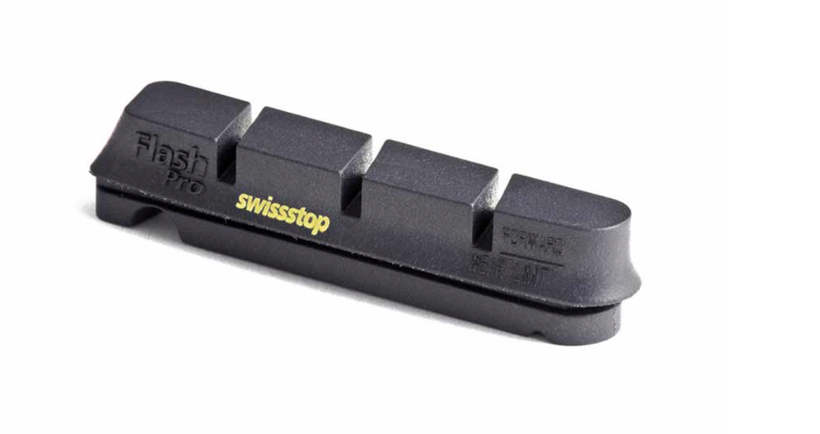 SwissStop SwissStop, FlashPro, Replacement pads for carbon rims, Shimano, Black Prince, Pack of 4