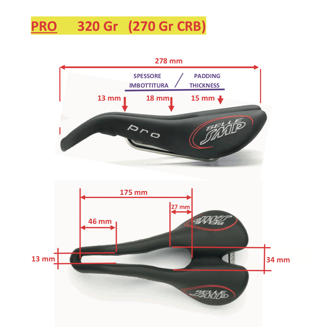 Selle SMP Selle SMP Pro Saddle Men