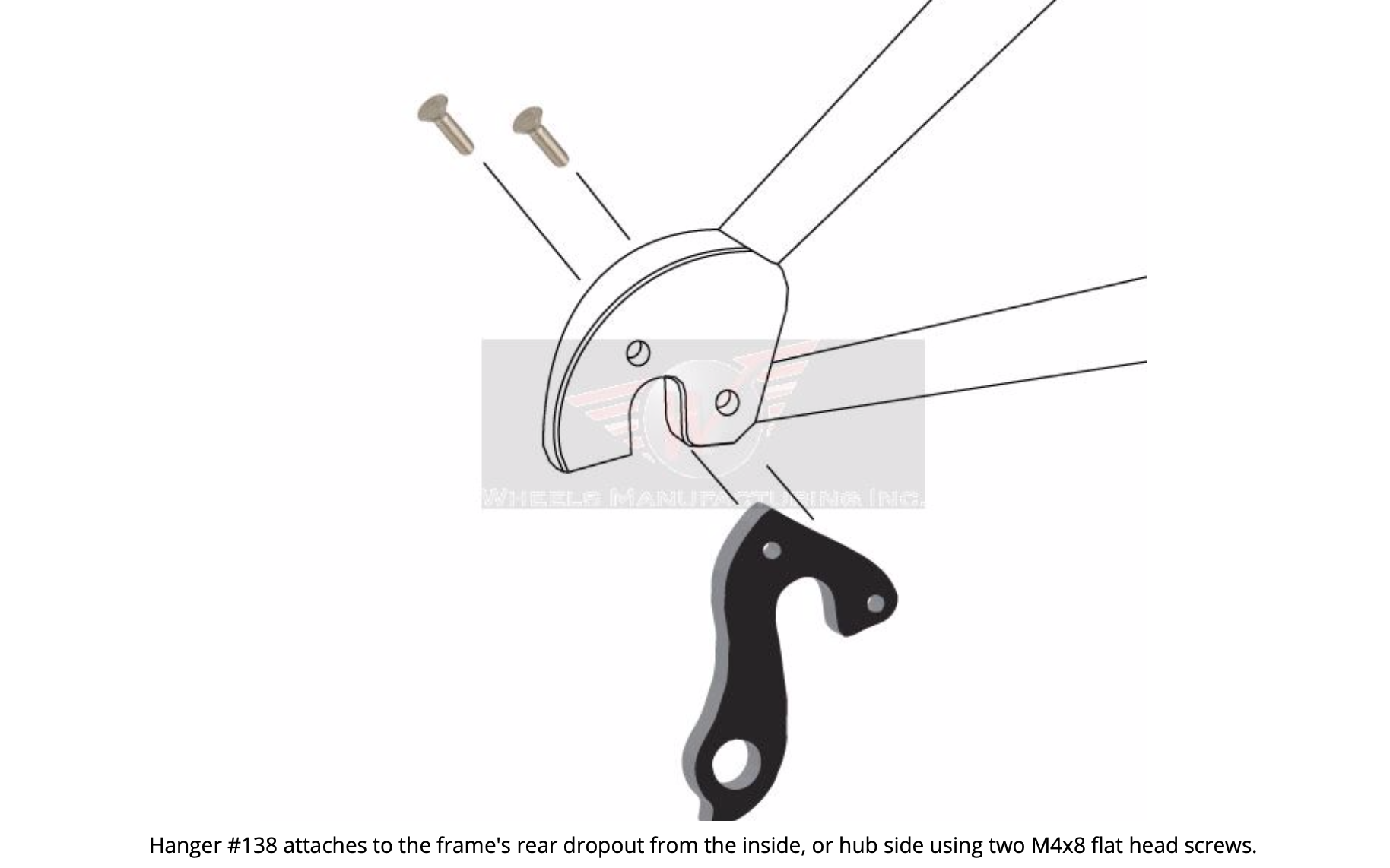 Wheels Manufacturing Wheels Manufacturing Derailleur Hanger - 138