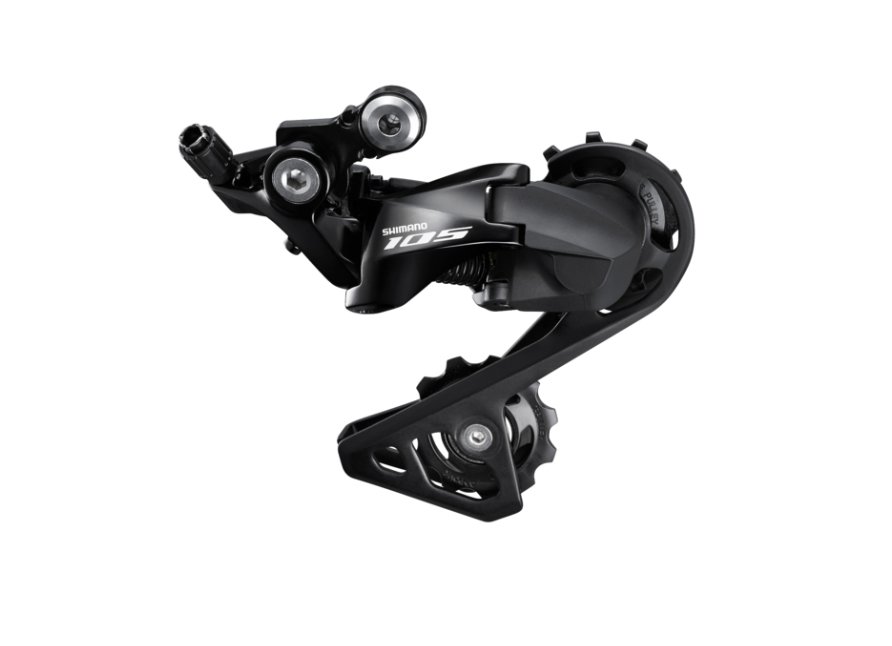 SHIMANO REAR DERAILLEUR, RD-R7000, 105, GS 11-SPEED, TOP NORMAL SHADOW DESIGN, DIRECT ATTACHMENT, BLACK