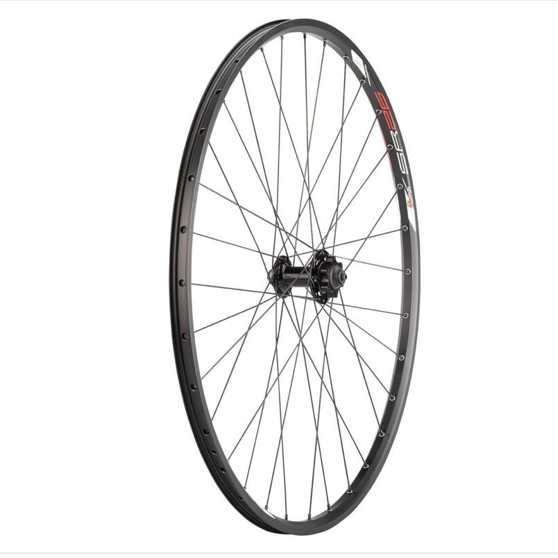 Quality Wheels Quality Wheels Value Double Wall Series Disc Front Front Wheel - 29", QR x 100mm, 6-Bolt, Black, Clincher
