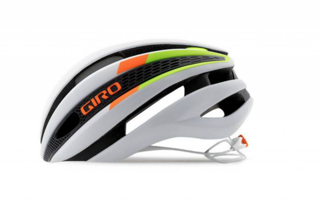 Giro GIRO HELMET SYNTHE MATTE WHITE/LIME/FLAME