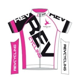 DNA REV Cycling Jersey, Ladies, White DNA