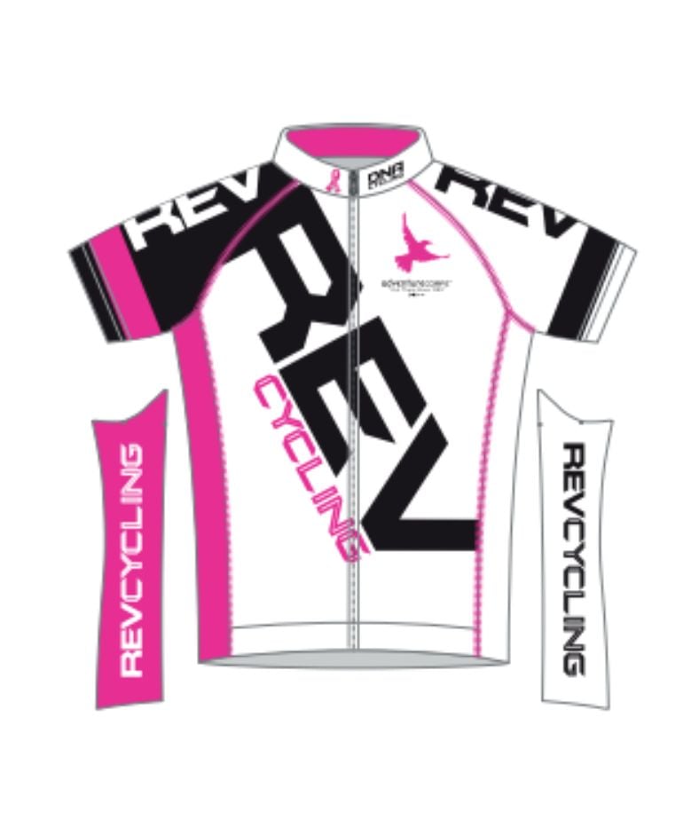 DNA REV Cycling Jersey, Ladies, White DNA