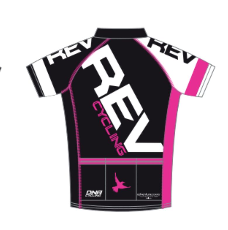 DNA REV Cycling Jersey, Ladies, Black DNA