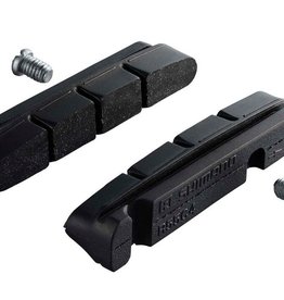 Shimano Shimano BR-9000 R55C4 CARTIDGE-TYPE BRAKE SHOE & FIXING BOLTS (PAIR) for Alloy Rims