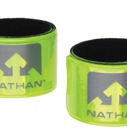 Nathan Nathan Reflex Reflective Snap Bands: Pair, Yellow