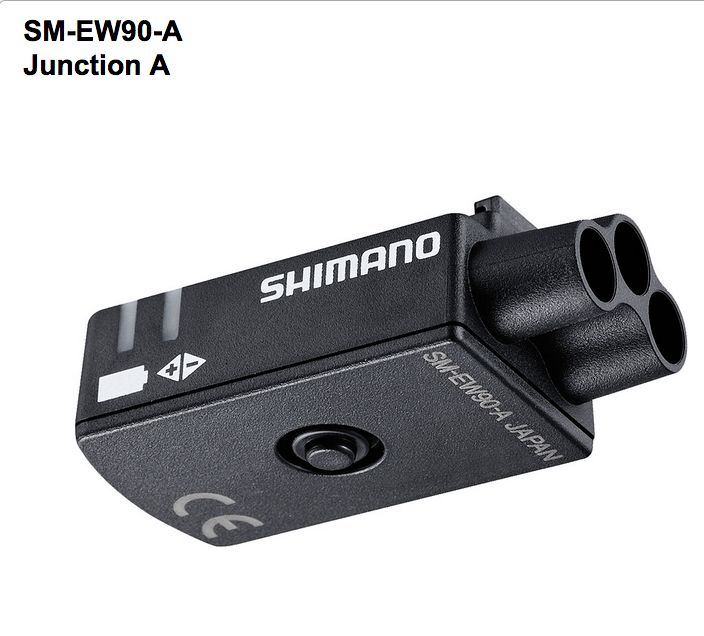 Shimano Shimano JUNCT-A, SM-EW90-A, E-TUBE 3-PORT DESIGN, W/CHRG PORT