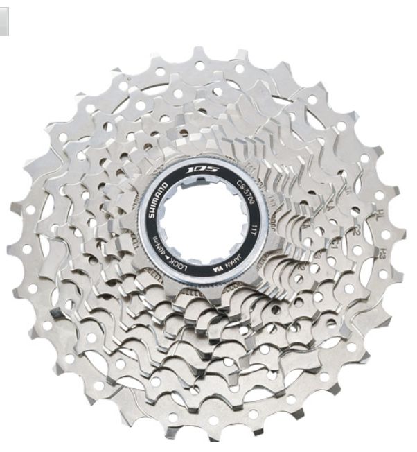 Shimano SHIMANO CASSETTE, CS-5700, 11-28 105 10-SPEED