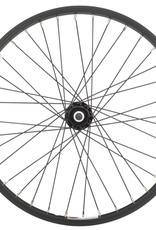 Sta-Tru Sta-Tru Single Wall Rear Wheel - 20", Bolt On 3/8" x 135mm, Rim Brake, Freewheel, Black, Clincher