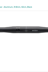 Whisky Parts Co. WHISKY No.7 12F Drop Handlebar - Aluminum, 31.8mm, 42cm, Black