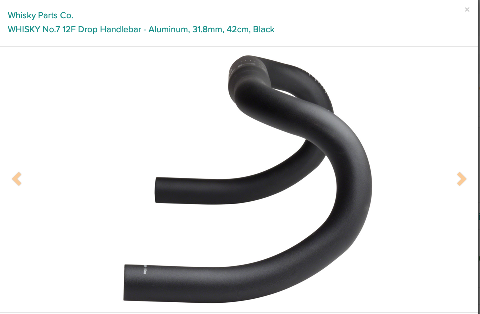 whiskey no 9 handlebar