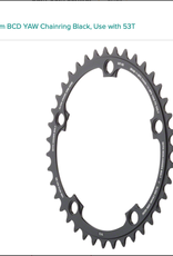 SRAM SRAM 11-Speed 39T 130mm BCD YAW Chainring Black, Use with 53T