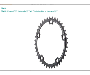 Sram cheap 53t chainring