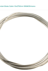 Jagwire Jagwire Pro Polished Slick Stainless Mountain Brake Cable 1.5x2750mm SRAM/Shimano