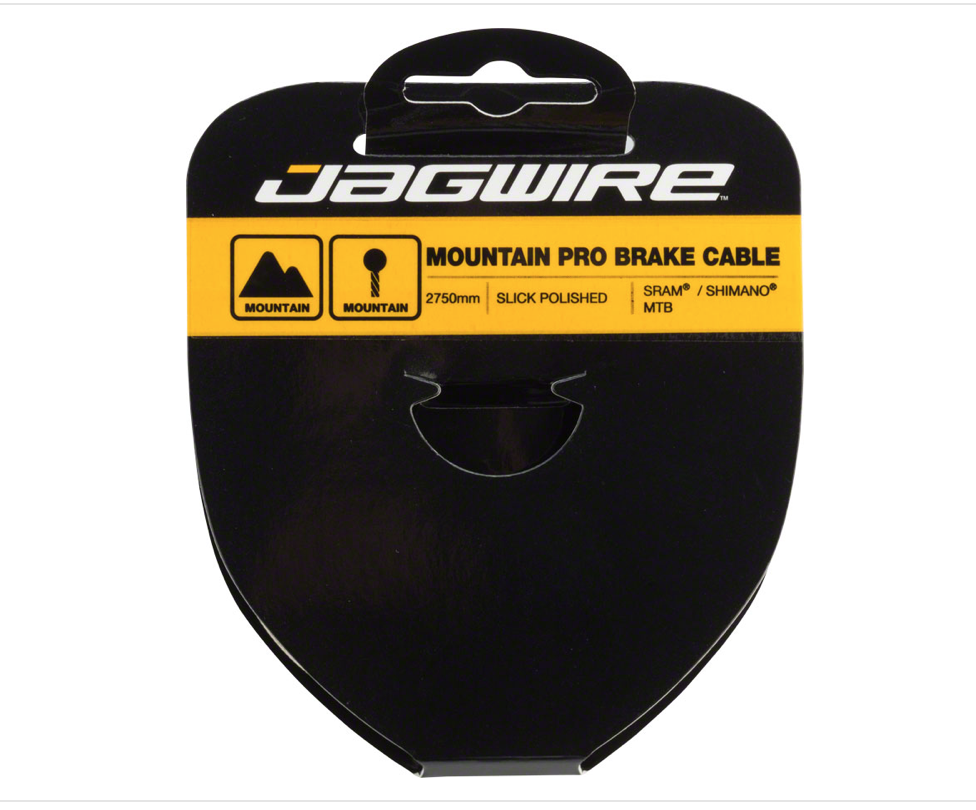 Jagwire Jagwire Pro Polished Slick Stainless Mountain Brake Cable 1.5x2750mm SRAM/Shimano