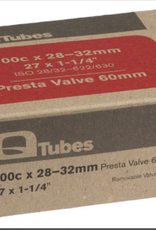 Q-Tubes Q-Tubes 700c x 28-32mm 60mm Presta Valve Tube 129g