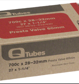 Q-Tubes Q-Tubes 700c x 28-32mm 60mm Presta Valve Tube 129g