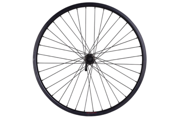 Quality Wheels Quality Wheels Value HD Series Disc Rear Wheel - 26", QR x 135mm, Center-Lock, HG 10, Black