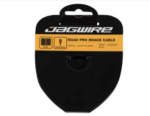 Jagwire Jagwire Pro Brake Cable 1.5 x 2000mm Pro Polished Slick Stainless SRAM/Shimano Road