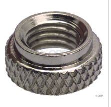 Panaracer Panaracer Schrader/Presta Valve Nut, Fits on Presta Valve Stem , Bag/10