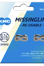 KMC KMC Missing Link I: 7.3mm for 6-,7- and 8-Speed Chains: Card/2