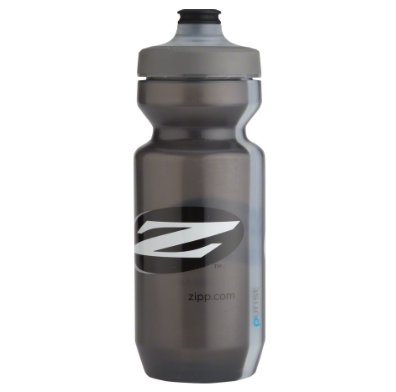 Zipp Speed Weaponry Zipp Water Bottle: Purist with Watergate by Specialized, Gray, 22oz