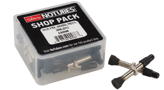 Stan's No Tubes Stan's NoTubes 35mm Tubeless Valve Shop Pack: 25-pack